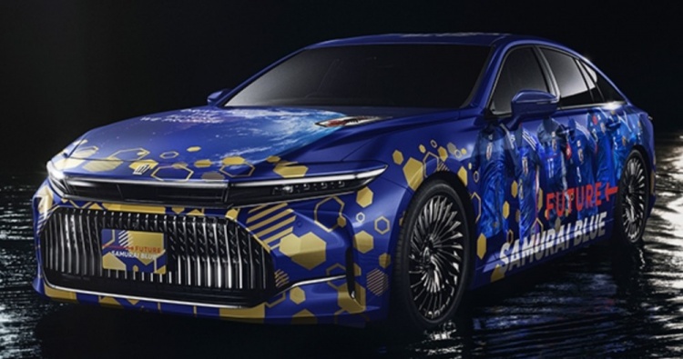 與車企聯(lián)動(dòng)，日本足協(xié)與豐田汽車共同打造日本國家隊(duì)特別車型