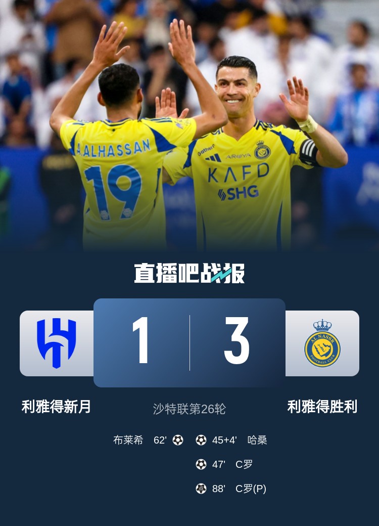 新月后衛(wèi)坦承德比表現：勝利發(fā)揮更勝一籌，我們必須彌補+糾錯